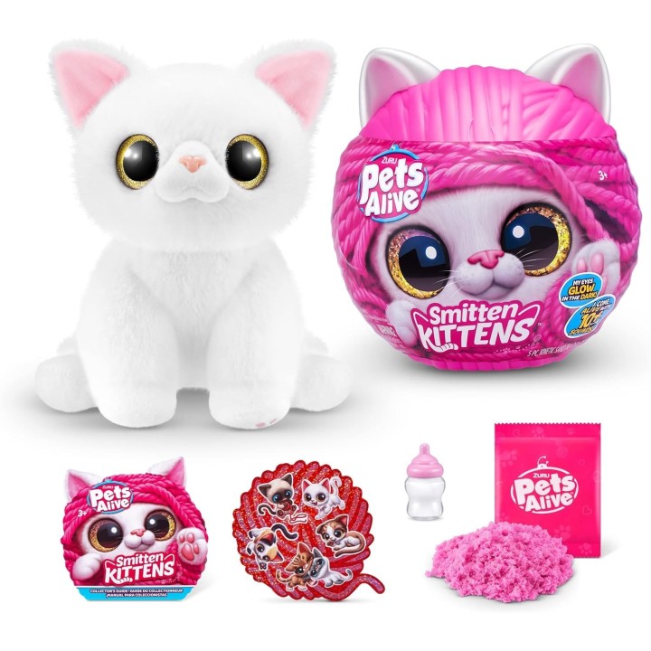 Pets Alive Katze, Plüschtier Kätzchen (Britisch Kurzhaar) Miau! [Produkt]