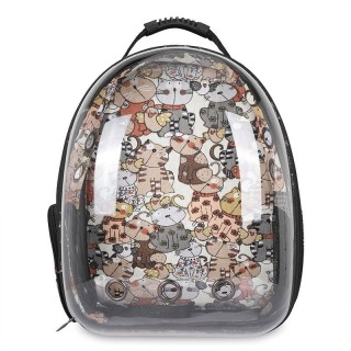 Katze Tasche Kapsel Haustier Katze Rucksack Transparent Outdoor Katze Tragbare Tasche Katze Liefert Box Katze Schule Tasche