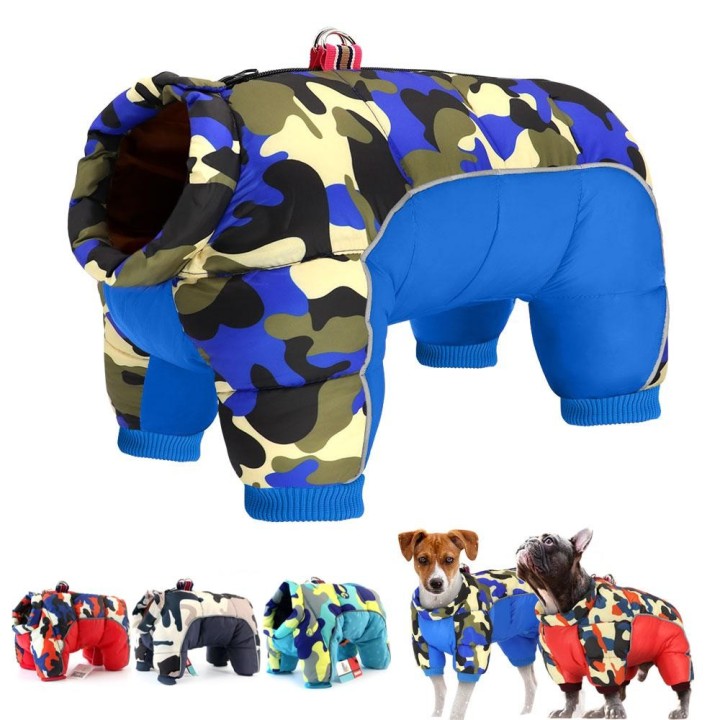 Winter Haustier Hund Kleidung Super Warme Jacke Dicker Baumwolle Mantel Wasserdichte Kleine Hunde Haustiere Kleidung Für Fran