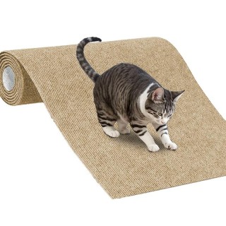 1PC Katzenkratzmatte Wand Katzenkratzbaum Teppich Couch Ecke Selbstklebendes Sofa Anti Katzenkratzschutz Innenschutz 30*30cm