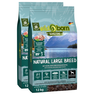 Wildborn Natural Large Breed Doppelpack 2 x 12 kg