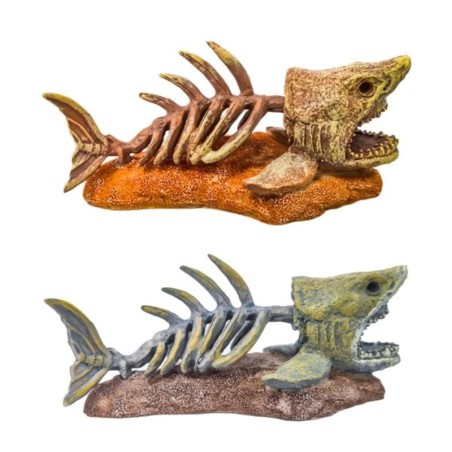 Zarte Mini Künstliche Lustige Fishbone Cave Terrarium Hideouts Garnelen Hideouts Statue Aquarium Lebensraum Dekore