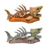 Zarte Mini Künstliche Lustige Fishbone Cave Terrarium Hideouts Garnelen Hideouts Statue Aquarium Lebensraum Dekore