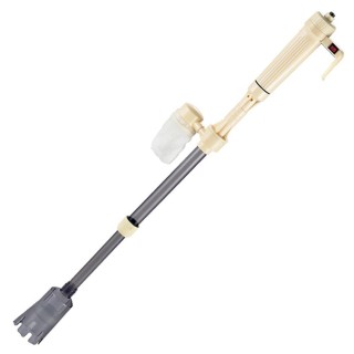 Elektrischer Aquarium-Kiesreiniger, Fischtank-Reinigungsset mit doppelter Stromversorgung für effiziente EU Plug