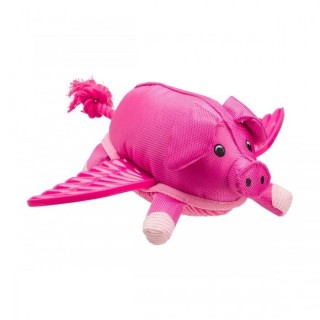 House of Paws Schweineseil-Hundespielzeug 33cm x rosa