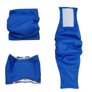 Windeln gegen Belästigung bei Haustieren: Wasserdichter physiologischer Gürtel für Rüden Extra Small graue