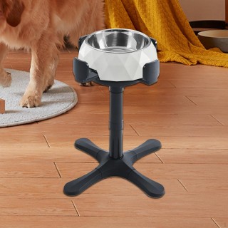 Einstellbare Hund Schüssel Stehen, Erhöhte Haustier Wasser Lebensmittel Schüssel, Anti Slip Stabile Breite und 1pc