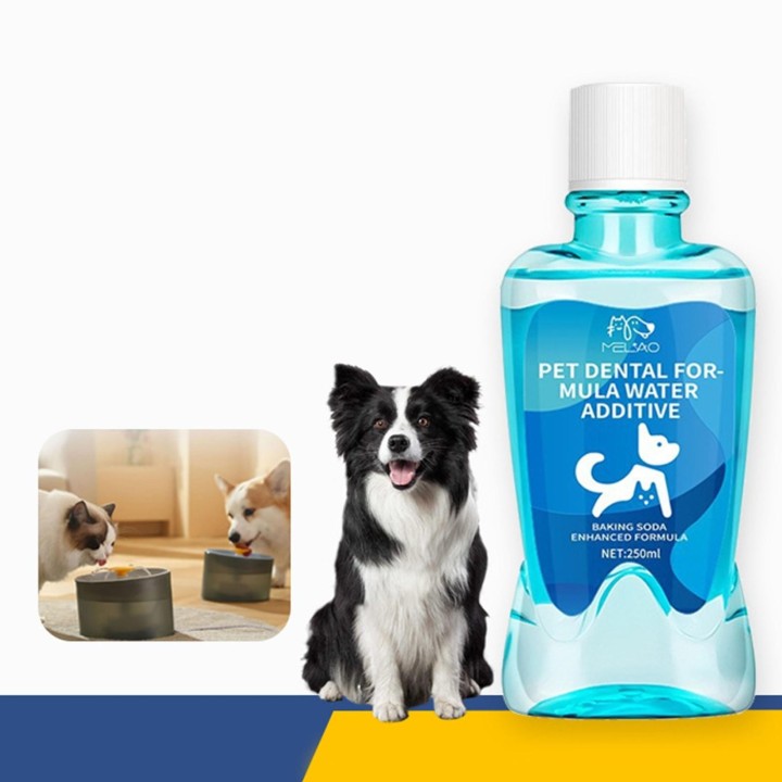 Premium-Zahnpflege für Katzen und Hunde und Atemerfrischer für Hunde – Zahnstein- und Plaqueentferner für Hundezähne ohne Bür