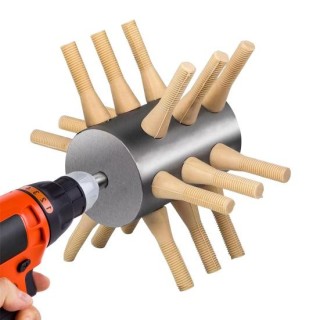 Hühnerrupfmaschine, Geflügelrupfmaschine, Federrupfmaschine aus Edelstahl mit Gummifingern, einfaches und sicheres Werkzeug z