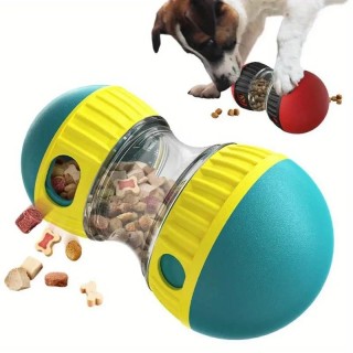 Hundespielzeug Tumbler Leckage Ball Elliptische Bahn Rolling Ball Langsame Fütterung Schützt den Magen Steigert die Intellige