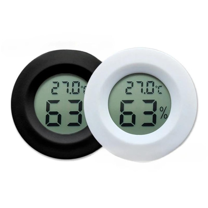 Hochpräzises Reptilienzubehör Digitales Thermometer Reptilien-Thermoplatten-Hygrometer Terrarium für Reptilien Meeresschildkr