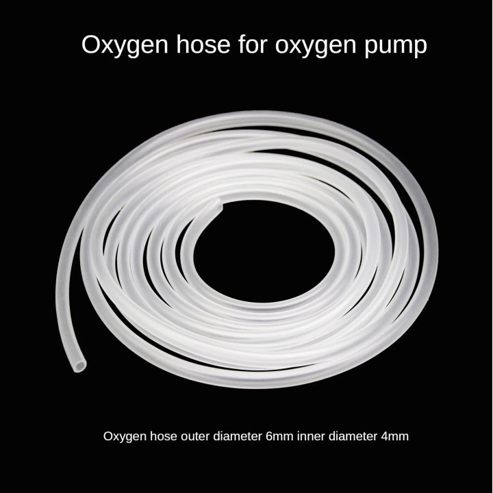 Aquarienzubehör 4*6mm Luftpumpe Aquariumbedarf PVC 1m/3m/5m dedizierter Schlauch Aquarienausrüstung Wassertierprodukte 1M