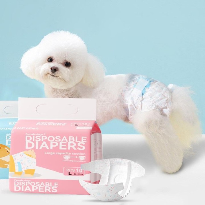 10 STÜCKE Hund Physiologische Windeln Hosen Männlich Weiblich Einweg Sanitär Sicherheit Höschen Absorption Windeln Haustier H