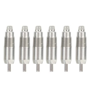 6Pcs Edelstahl Huhn Trinker Automatische Ente Geflügel Trinken Nippel Landwirtschaft Ausrüstung