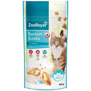 ZooRoyal Knusperkissen mit Milch 100 g