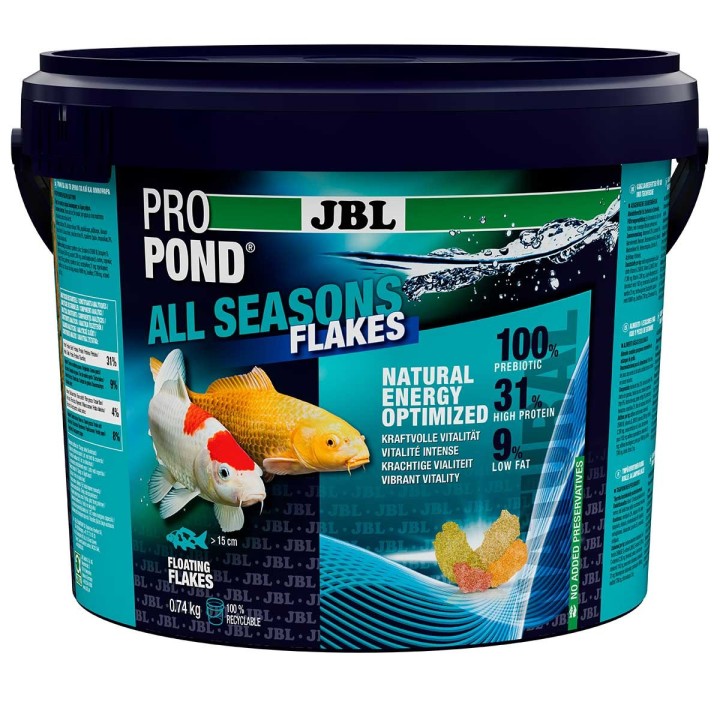JBL ProPond All Seasons Flakes Ganzjahresfutter 740g