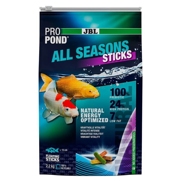 JBL ProPond All Seasons Sticks Ganzjahresfutter 2,2kg