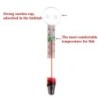 Aquarium Aquarium Wasserglas Temperatur Thermometer mit Saugnapf