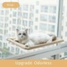 Faltbare Katzenfenster-Sitzstange, Bett-Hängematte, Katzenfenster-Wand-Sitzstange, Hängemattensitz mit 4 starken Saugnäpfen o