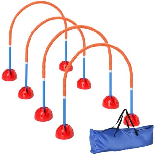 Agility Set Hunde 4-teiliges befüllbar Agility-Ausrüstung für Hundetraining