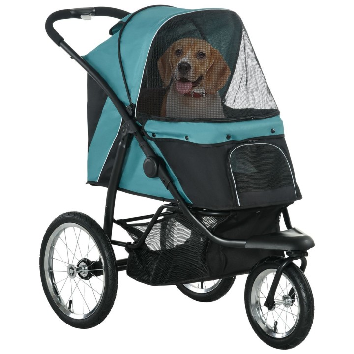 Hundewagen Hundebuggy klappbar für Hunde &amp, Katzen bis 20 kg Katzenbuggy