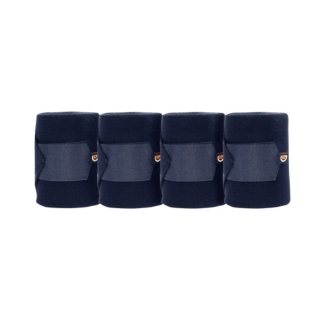 Kentucky Horsewear Wollbandagen 4er Set - Marineblau