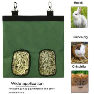 Futtertasche für Kaninchen, Chinchilla, Meerschweinchen, Maulwurf, Heutasche für Kaninchen, Futtertasche für Haustiere, wasse