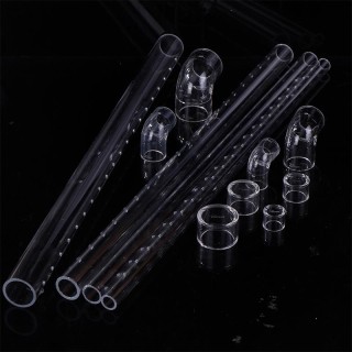 Aquarium Filter Regen Spray Bar Abflussrohr Transparent Acryl Regen Dusche Outlet Tube Kit Fisch Tank Externe Filter Accessri