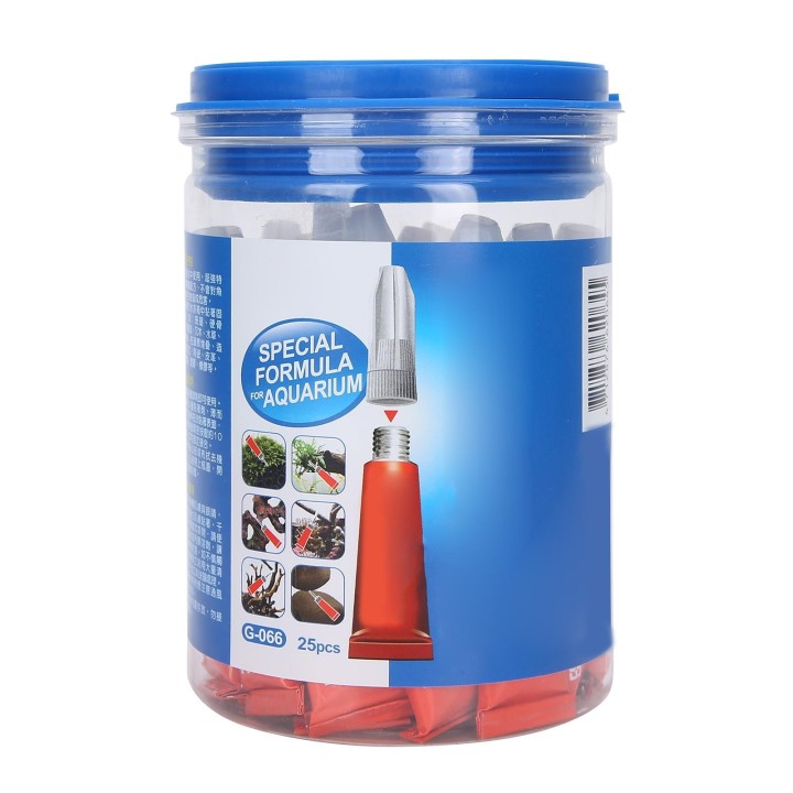 25 stücke Aquarium Aquascape Landschaftsbau Pflanzen Gras Klebstoff Instant Kleber Fisch Tank Zubehör