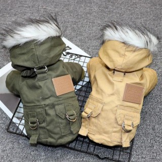 Hund Kleidung Winter Welpen Haustier Hund Mantel Jacke Für Kleine Mittelgroße Hunde Verdicken Warme Chihuahua Yorkies Hoodie