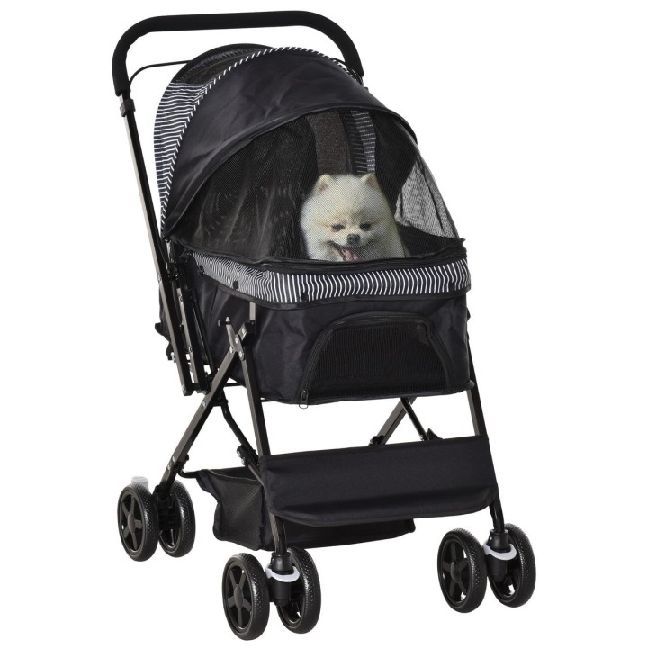 Hundebuggy Hundewagen Buggy für kleine Hunde und Katzen Pet Stroller Oxford