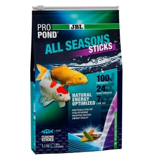 JBL ProPond All Seasons Sticks Ganzjahresfutter 1,1kg