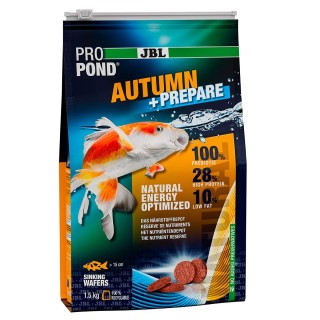JBL ProPond Autumn + Prepare Wafers Herbstfutter 1,5kg