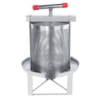 Edelstahl-Haushaltshandbuch Honigpresser Wachspresse Imkereiwerkzeug mit Filter