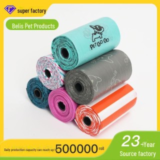 Biologisch abbaubare Haustierkotbeutel - Umweltfreundliche Abfallentsorgungsbeutel 3 rolls