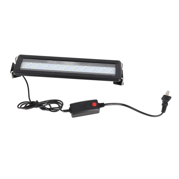 LED Aquarium Licht Farbwechsel 3 Ebenen Einstellbar 4 Reihen Fisch Tank Licht mit Ausziehbarem