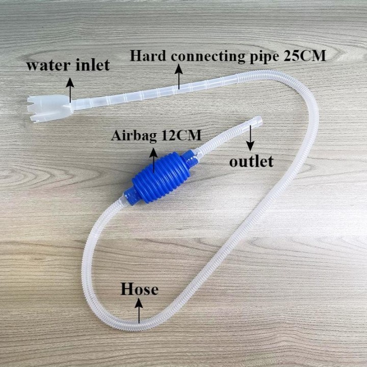 Aquarium-Saugrohr, Sandwäscher, Wasseraustauscher, Siphon-Saugrohr, Fäkalien-Saugrohr, Saugrohr, manuelles Fisch-Saugrohr