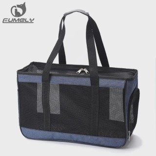 Rundum atmungsaktiver Haustier-Rucksack: Tragbare Transportbox für Katzen und Hunde Medium: 45*18*29cm rosa