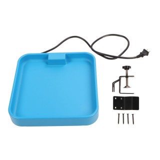 Beheiztes Vogelbad, 75 W, Enteiser, Deckmontage, 3,9 Zoll Klemme, einfache Wartung, elektrisches Vogelbad, 60 Hz für L