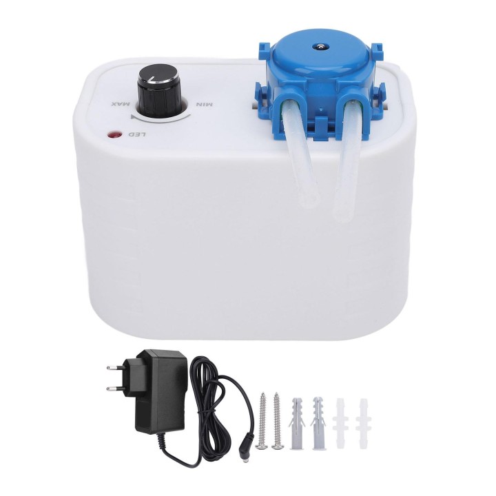 12-V-Flüssigkeitsdosierpumpe, einstellbare Geschwindigkeit, kompakte Schlauchpumpe für die wissenschaftliche Forschung im Lab