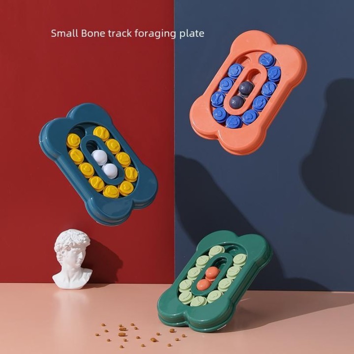 „Interaktives pädagogisches Futterspielzeug für Hunde – unterhaltsam und spannend für Haustiere“ grün