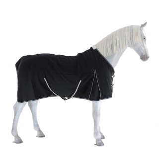 HKM Übergangsstalldecke Baumwolle 0g - schwarz