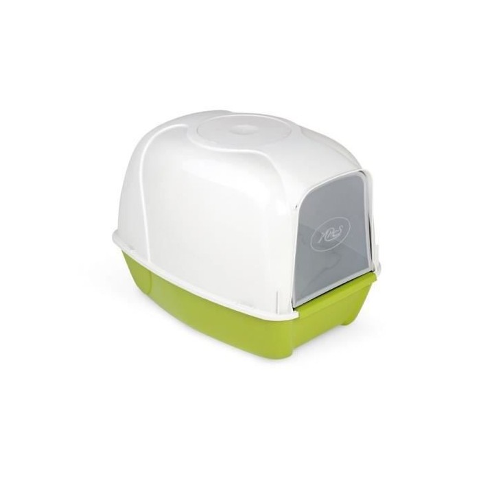 AIME Rundes Toilettenhaus Kroki - 53 x 41 x 27,5 cm - Für Katzen