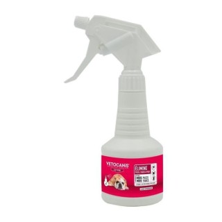 VETOSOIN Antiparasiten-, Floh- und Zeckenspray mit Fipronil - 250 ml - Für Katzen und Hunde