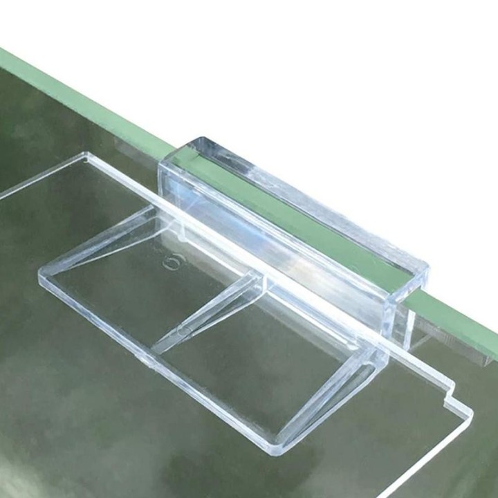4 Stück Aquarium-Deckel-Clips, Acryl-Stützhalterung für Aquarium, 6/8/10/12 mm A1