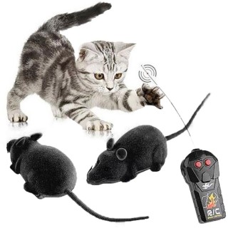 Elektrische drahtlose Fernbedienung Plüsch Maus Ratte Spielzeug Narrentag Geschenk für Kind