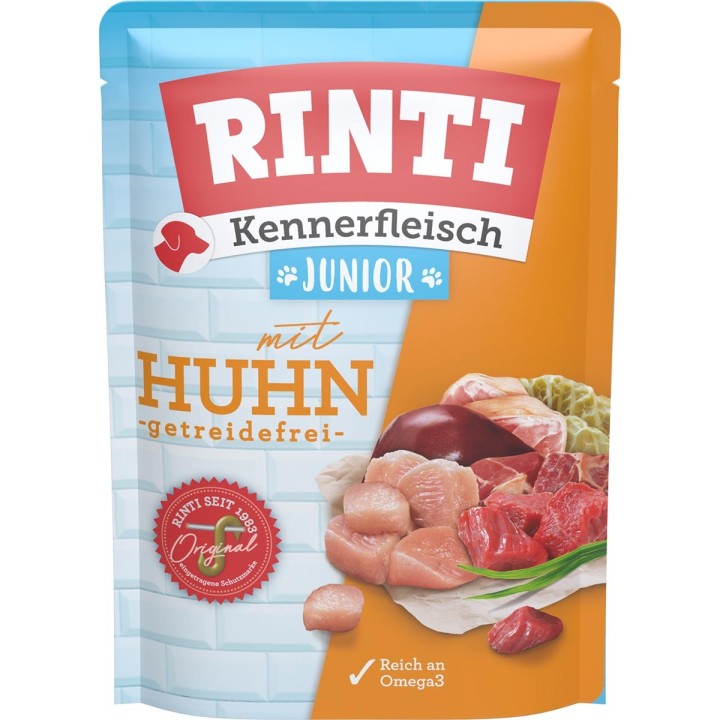 Rinti Kennerfleisch Junior Huhn 10x400 g