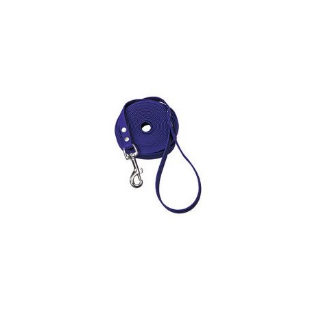 Schecker Biothane® Schleppleine mit Handschlaufe, 10 m / 19 mm