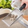 Katzenstreuschaufel aus Stahl – ergonomisch und leicht zu reinigen für Katzen und Hunde, robustes und elegantes Design, langl