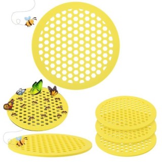 1/2/3/4 Stück schwimmende Bienentränke, EVA, schwimmende Bienentränkestation für Gartendekoration im Freien, Schmetterlings-B